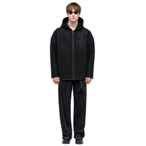 032C Neoprene Zip Up Hooded Jacket - 032C