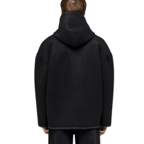 032C Neoprene Zip Up Hooded Jacket - 032C