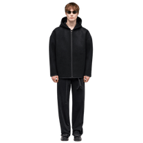 032C Neoprene Zip Up Hooded Jacket - 032C