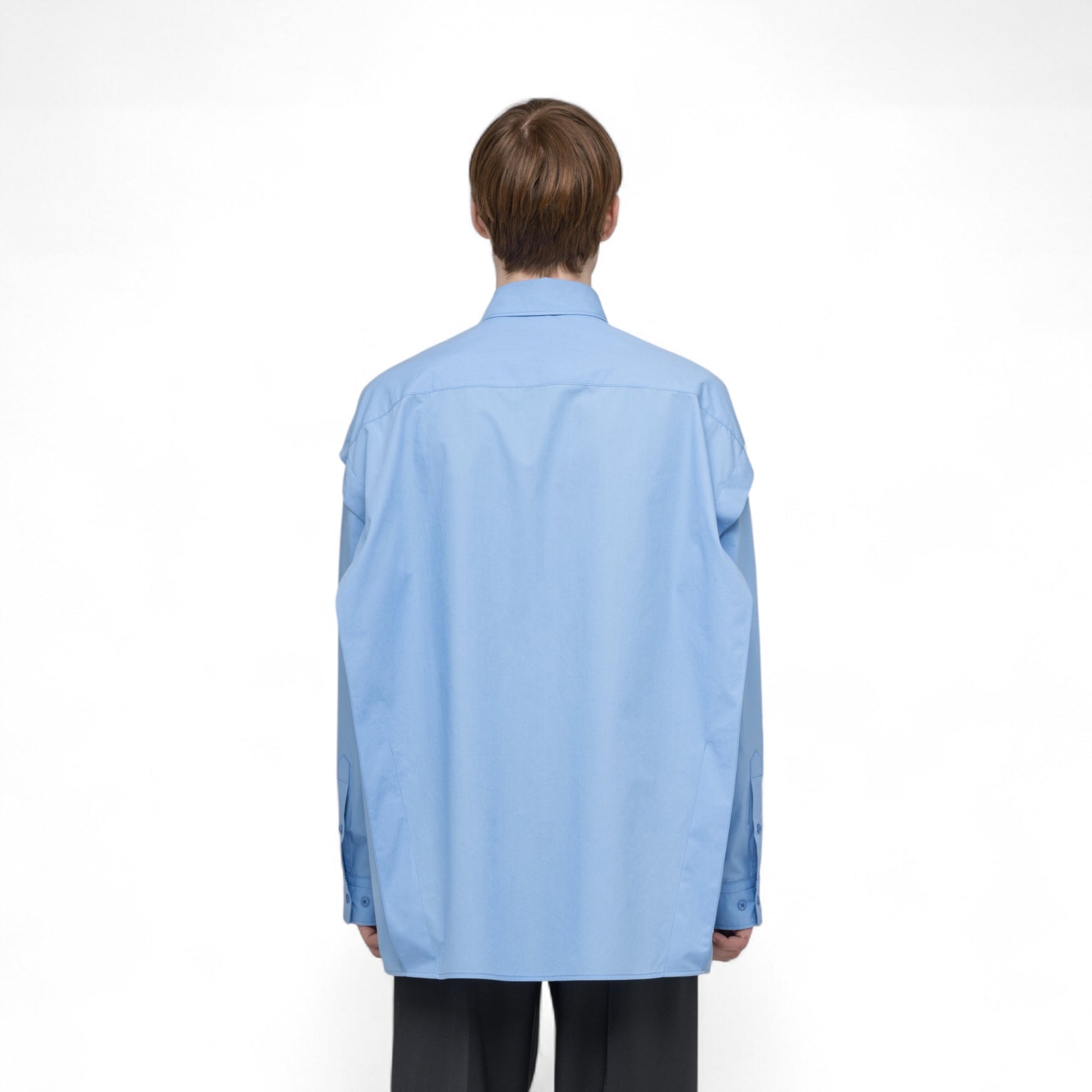 032C &quot;PLEASE STEAM&quot; OVERSIZED SHIRT - 032C