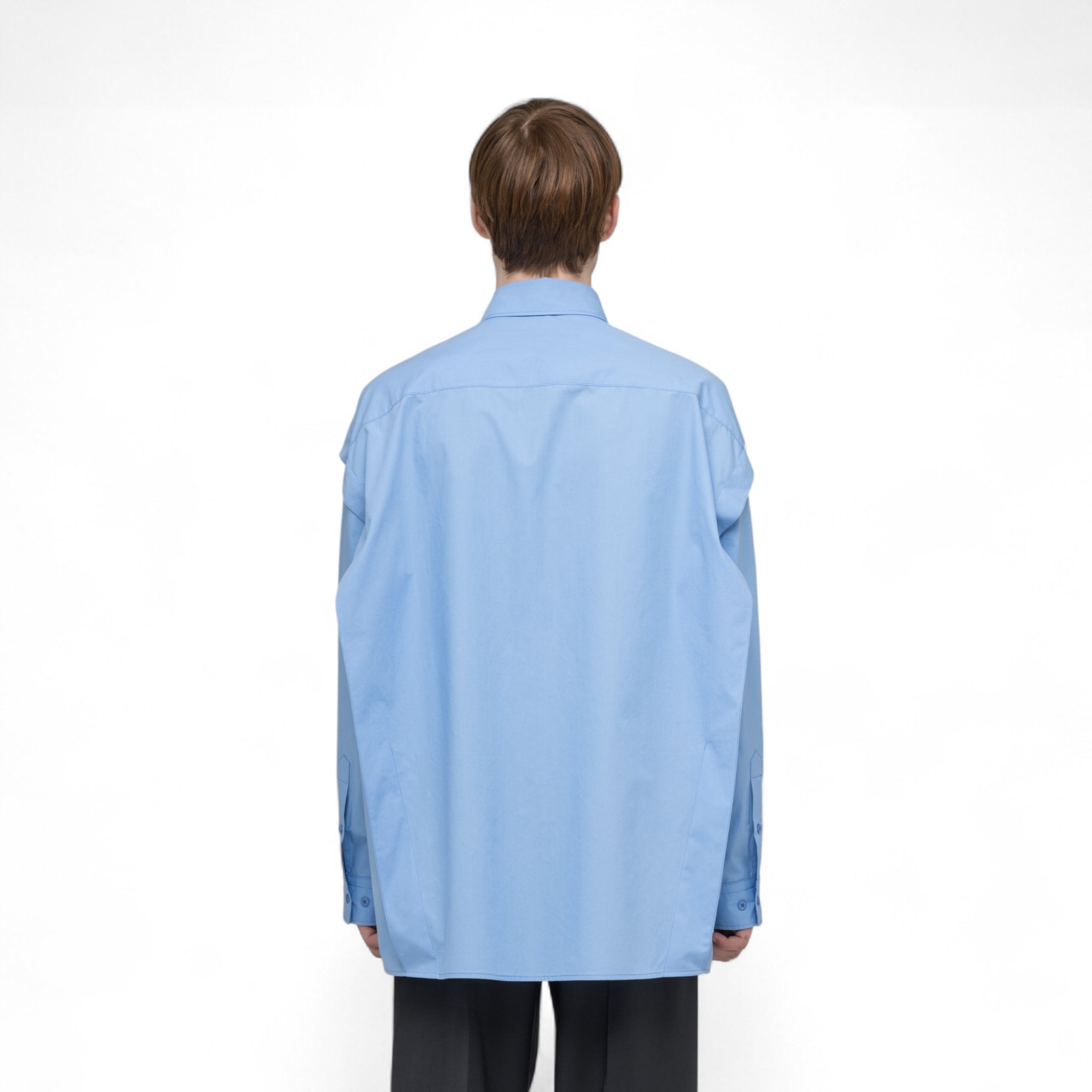 032C &quot;PLEASE STEAM&quot; OVERSIZED SHIRT - 032C