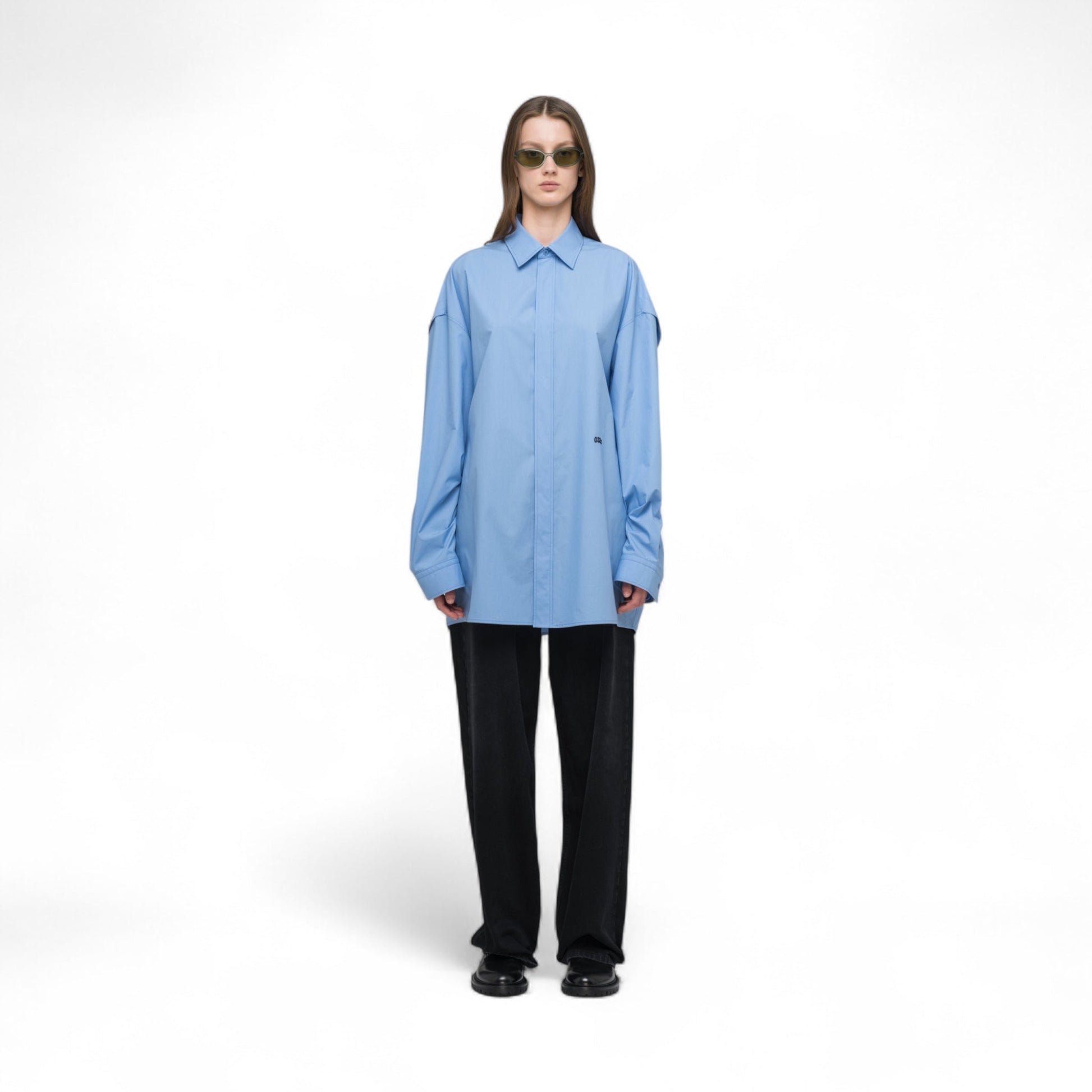 032C &quot;PLEASE STEAM&quot; OVERSIZED SHIRT - 032C