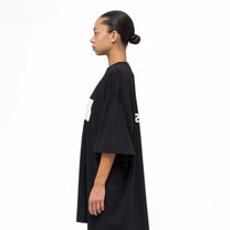 032C &quot;POINT ZERO&quot; OVERSIZED T - SHIRT WASHED BLACK - 032C