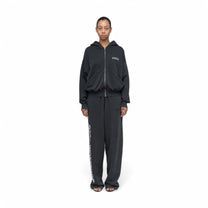 032C &quot;ROUTINE&quot; ZIP HOODIE WASHED BLACK - 032C
