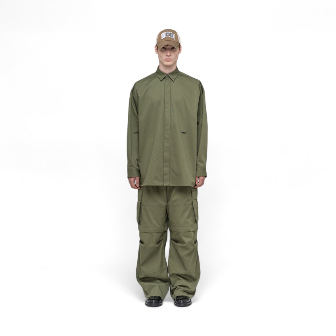 032C &quot;STEAMING OPTIONAL&quot; OVERSIZED SHIRT - 032C