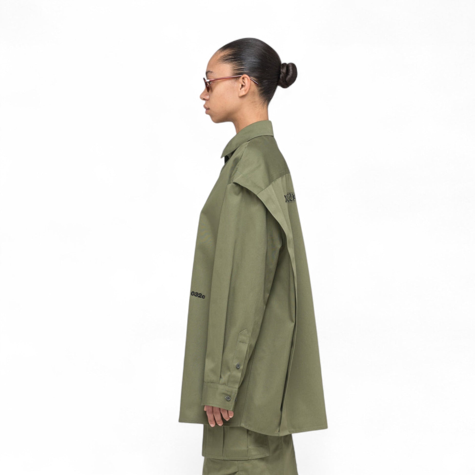 032C &quot;STEAMING OPTIONAL&quot; OVERSIZED SHIRT - 032C