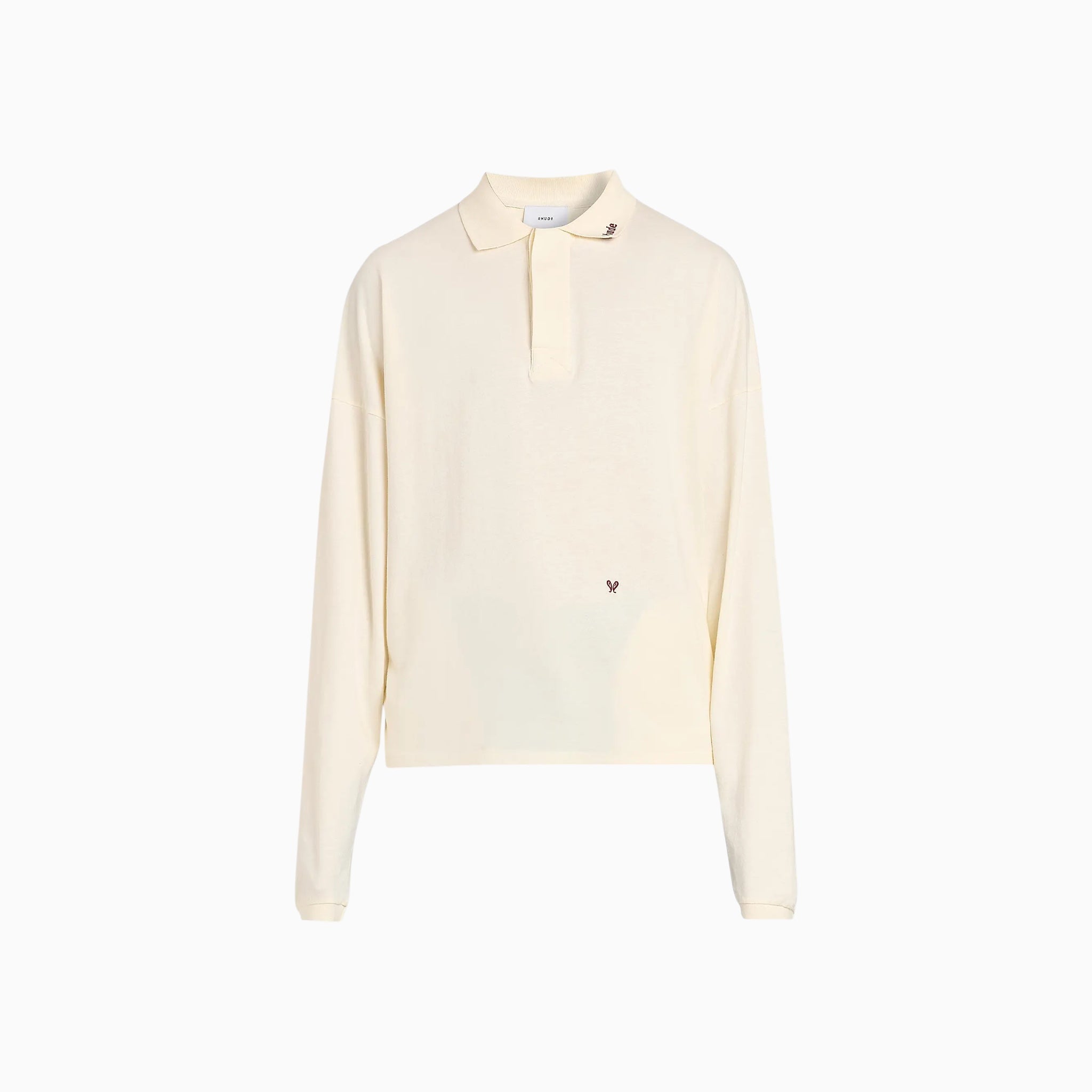 Rhude Fontaine Longsleeve Polo Shirt