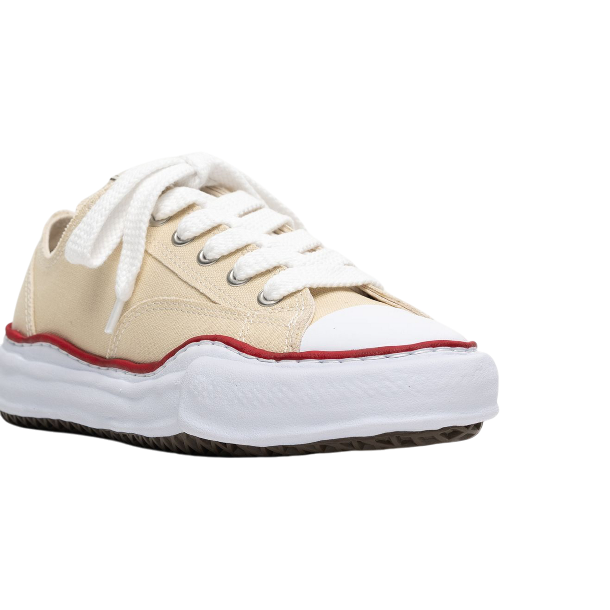 Maison MIHARA YASUHIRO "PETERSON" OG Sole Canvas Low-top Sneaker Natrual