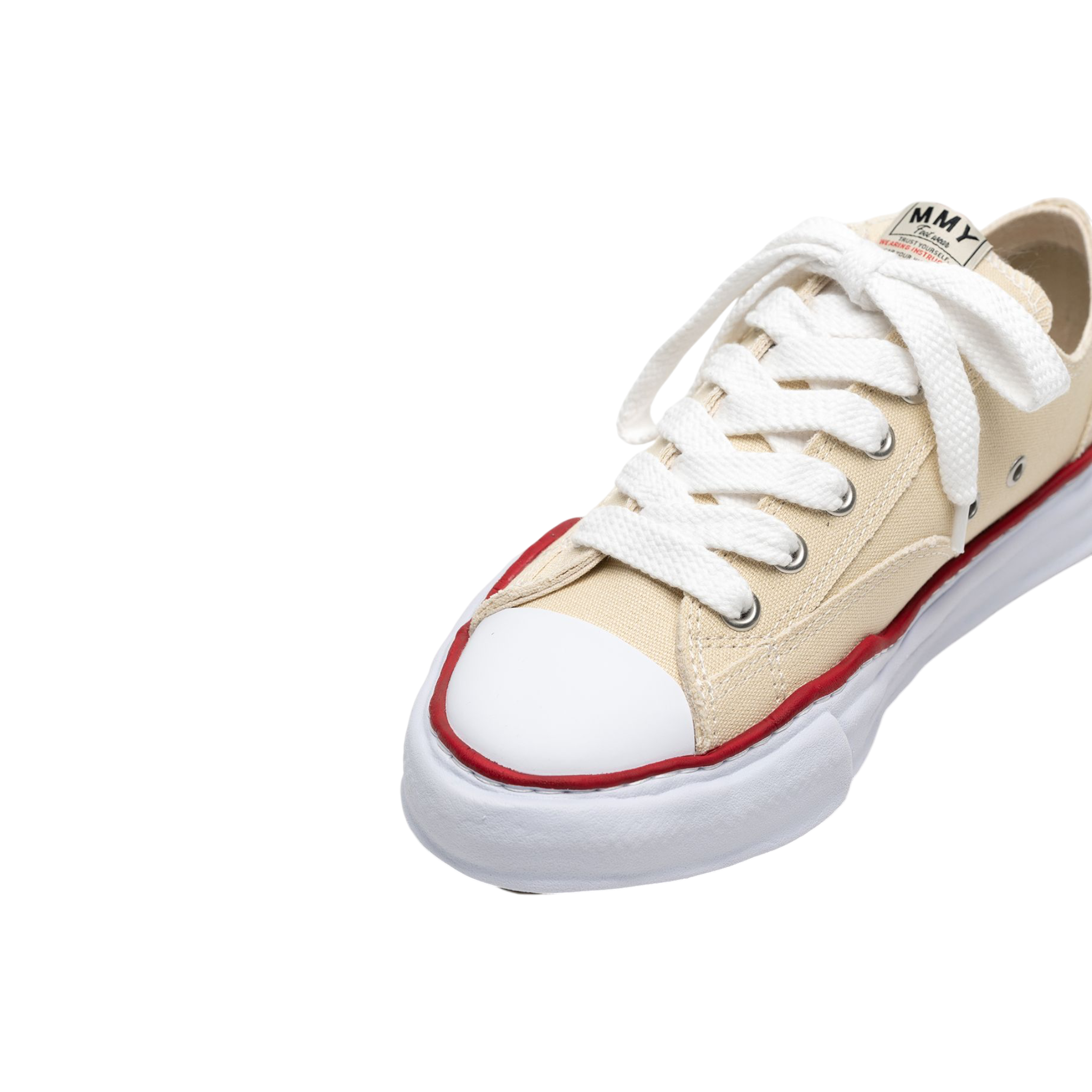Maison MIHARA YASUHIRO "PETERSON" OG Sole Canvas Low-top Sneaker Natrual