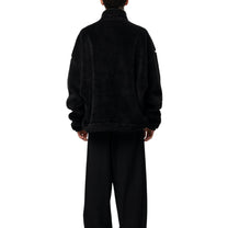 Maison MIHARA YASUHIRO Wide Back Boa Jacket Black