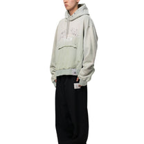 Maison MIHARA YASUHIRO Sun Faded Like Hoodie Green