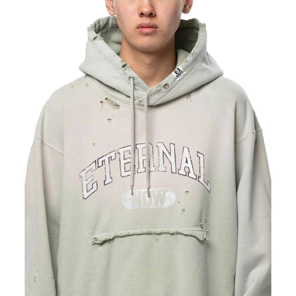 Maison MIHARA YASUHIRO Sun Faded Like Hoodie Green