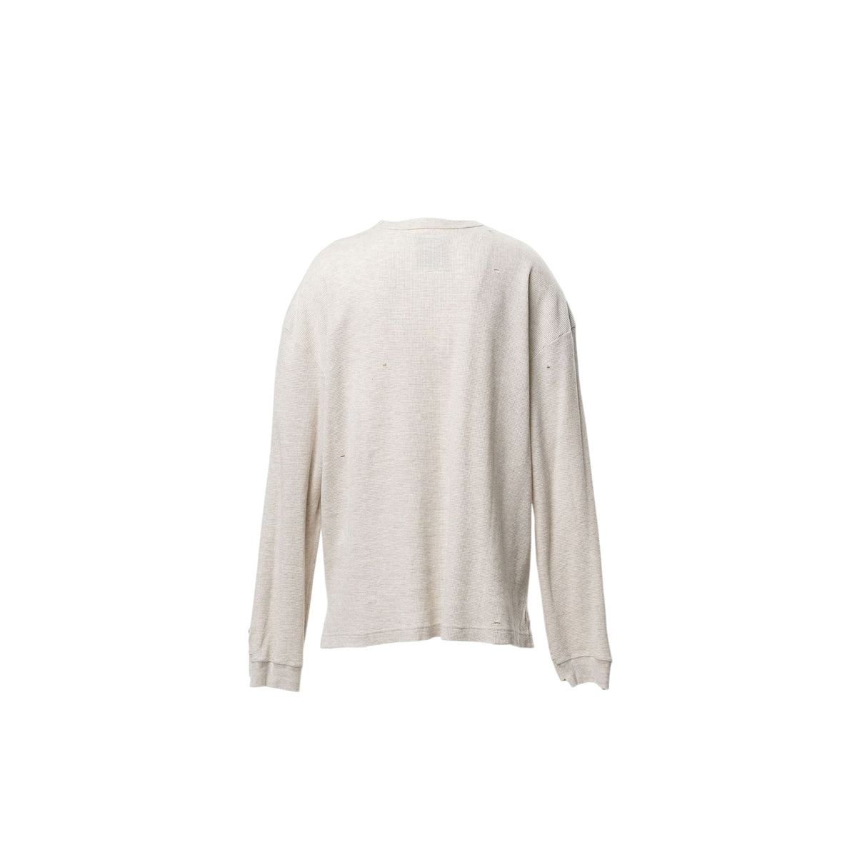 Maison MIHARA YASUHIRO Thermal Combined Long Sleeve T-Shirt White