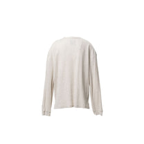 Maison MIHARA YASUHIRO Thermal Combined Long Sleeve T-Shirt White