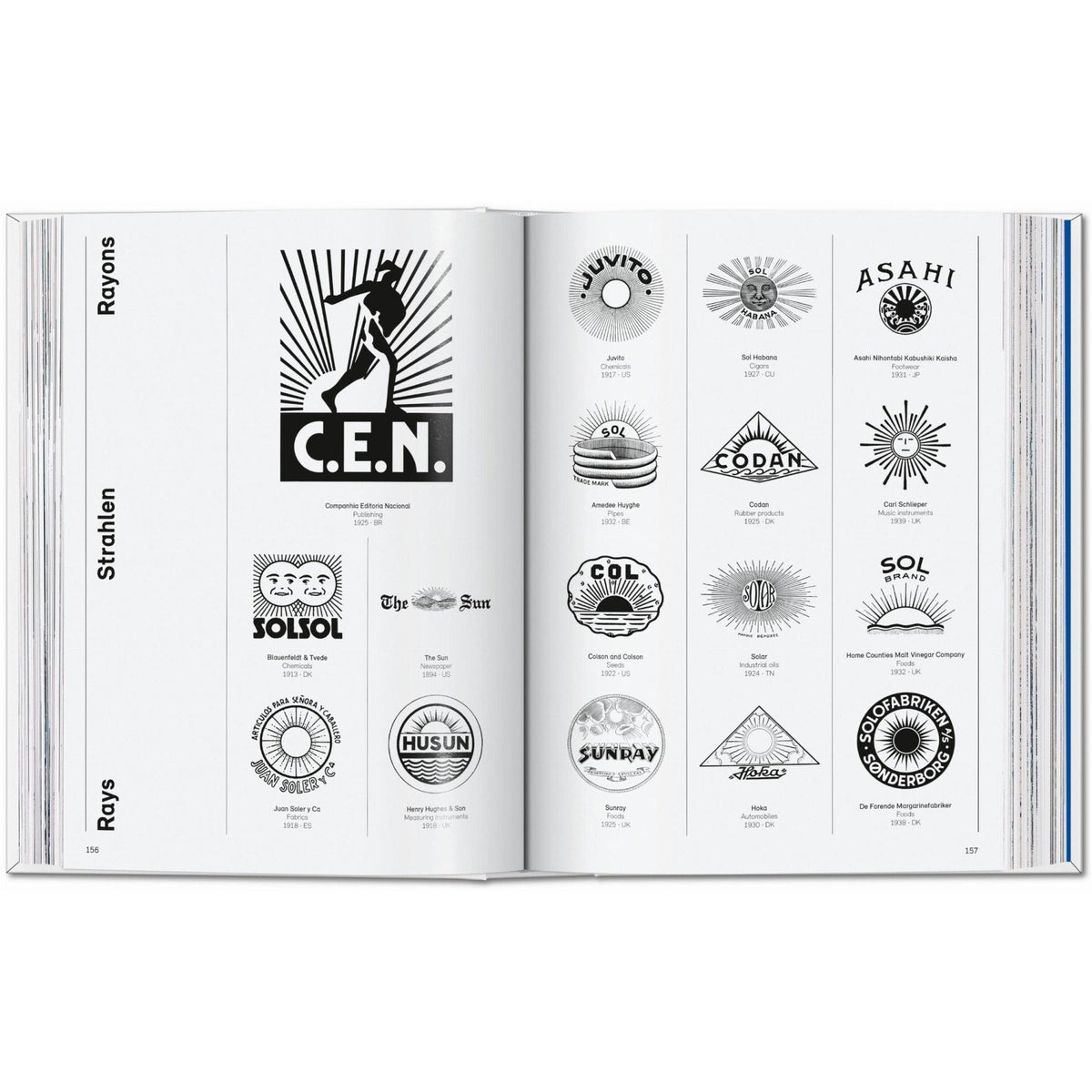 Logo Beginnings. Logo Modernism. 45th Ed. - Bücher - Taschen Verlag
