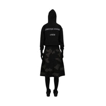 DINGYUN ZHANG Crew Hoodie Slim Fit Black
