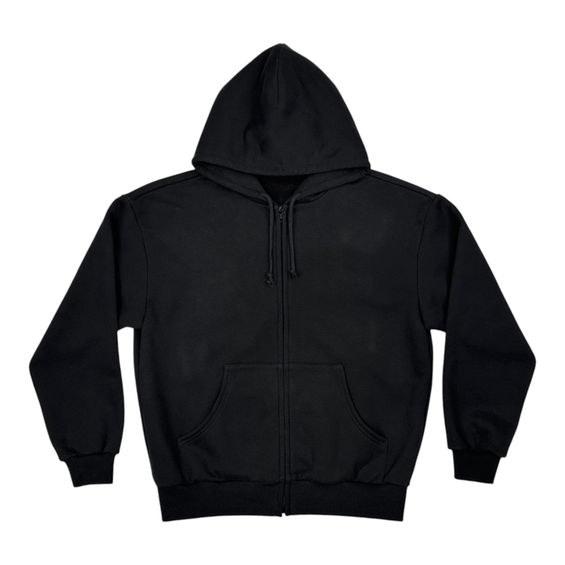 DINGYUN ZHANG Crew Hoodie Slim Fit Black