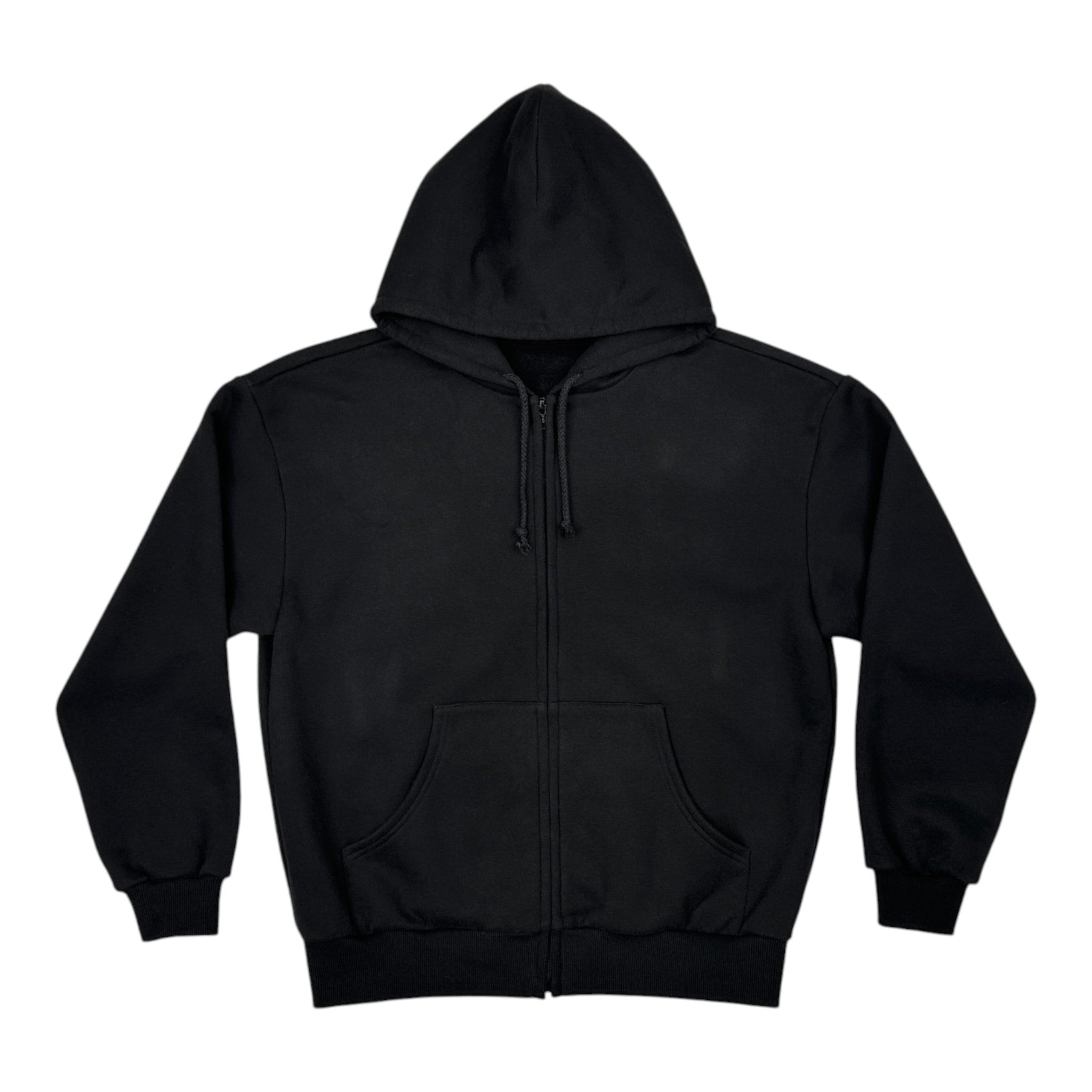 DINGYUN ZHANG Crew Hoodie Slim Fit Black