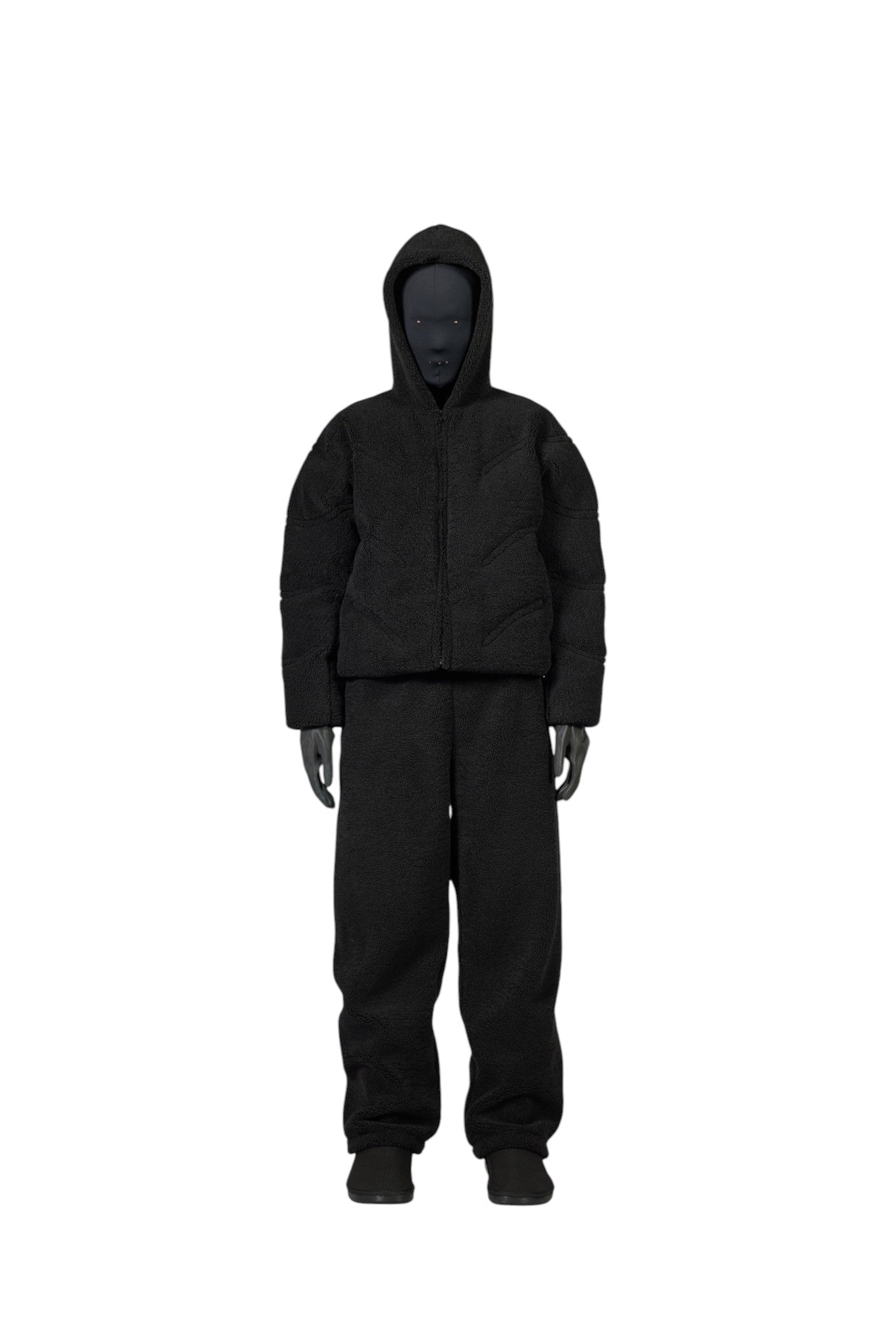 DINGYUN ZHANG Fleece Puffer