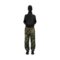 DINGYUN ZHANG Coated Zip Neck Sweatshirt Onyx