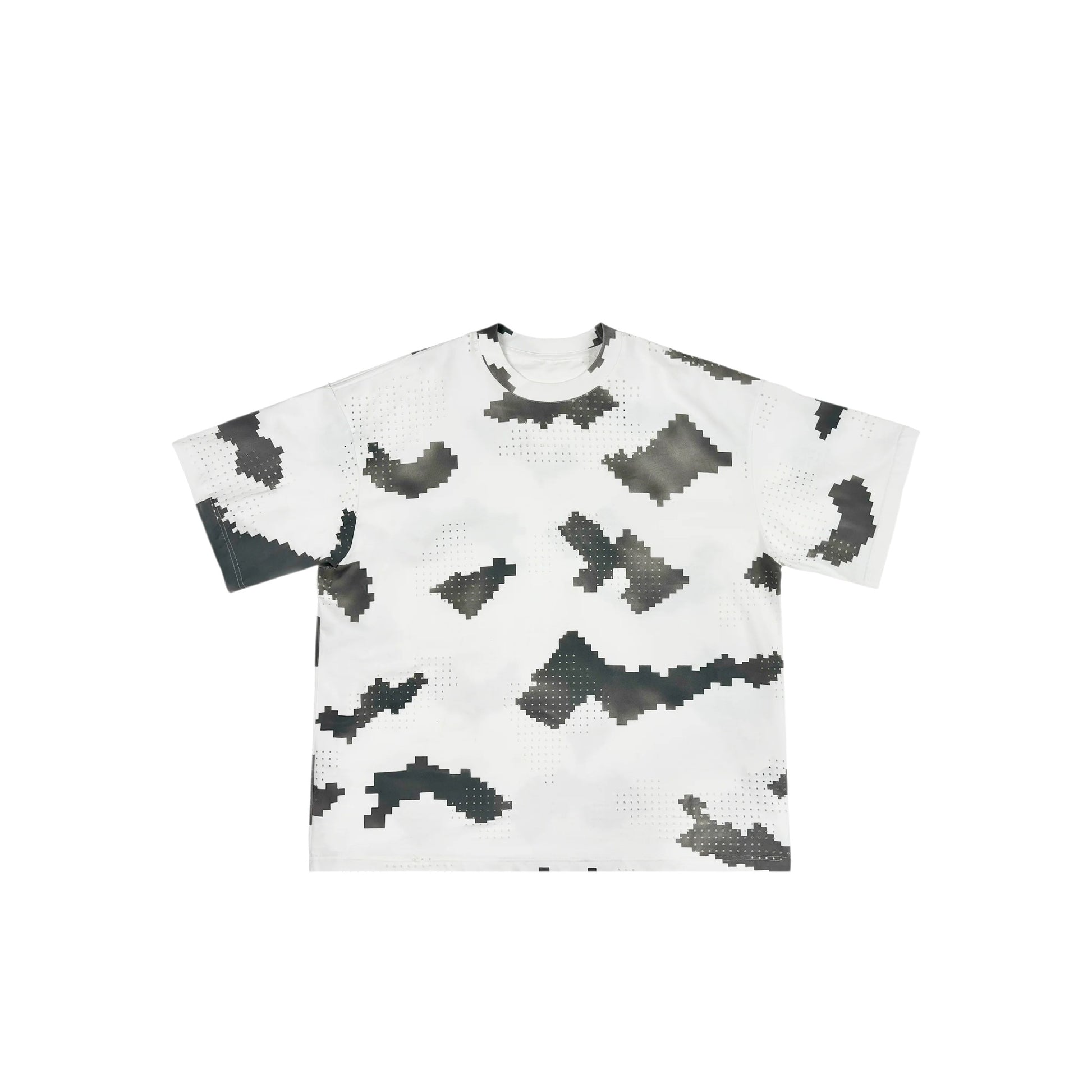 DINGYUNG ZHANG Grid Camo T-Shirt