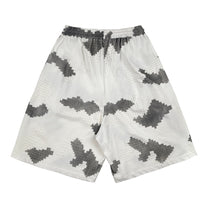 DINGYUNG ZHANG Grid Camo Court Shorts