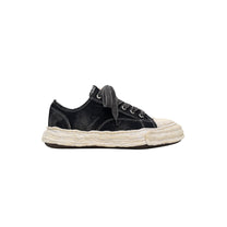 Maison MIHARA YASUHIRO "PETERSON23" OG Sole Bleached Canvas Low-top Sneaker Black