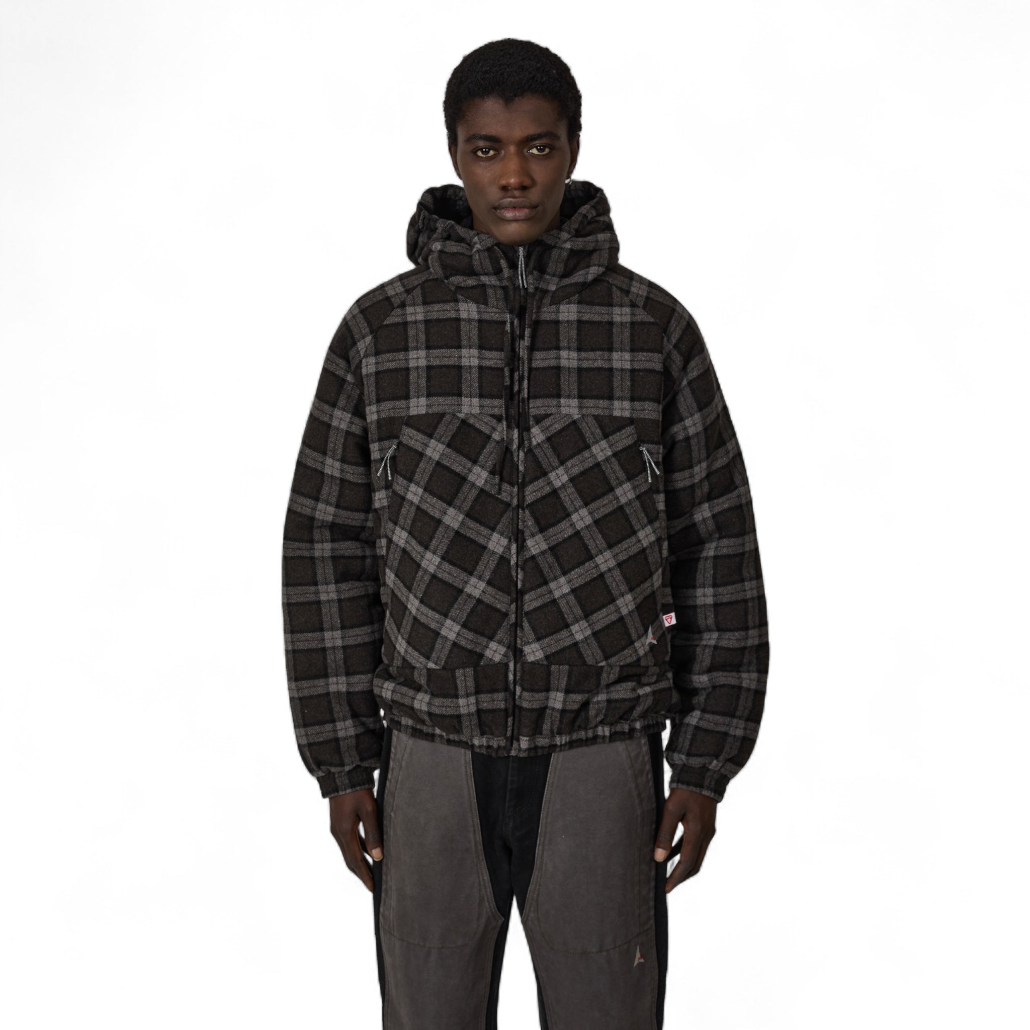 ROA Logger Wool Primaloft Checked Jacket