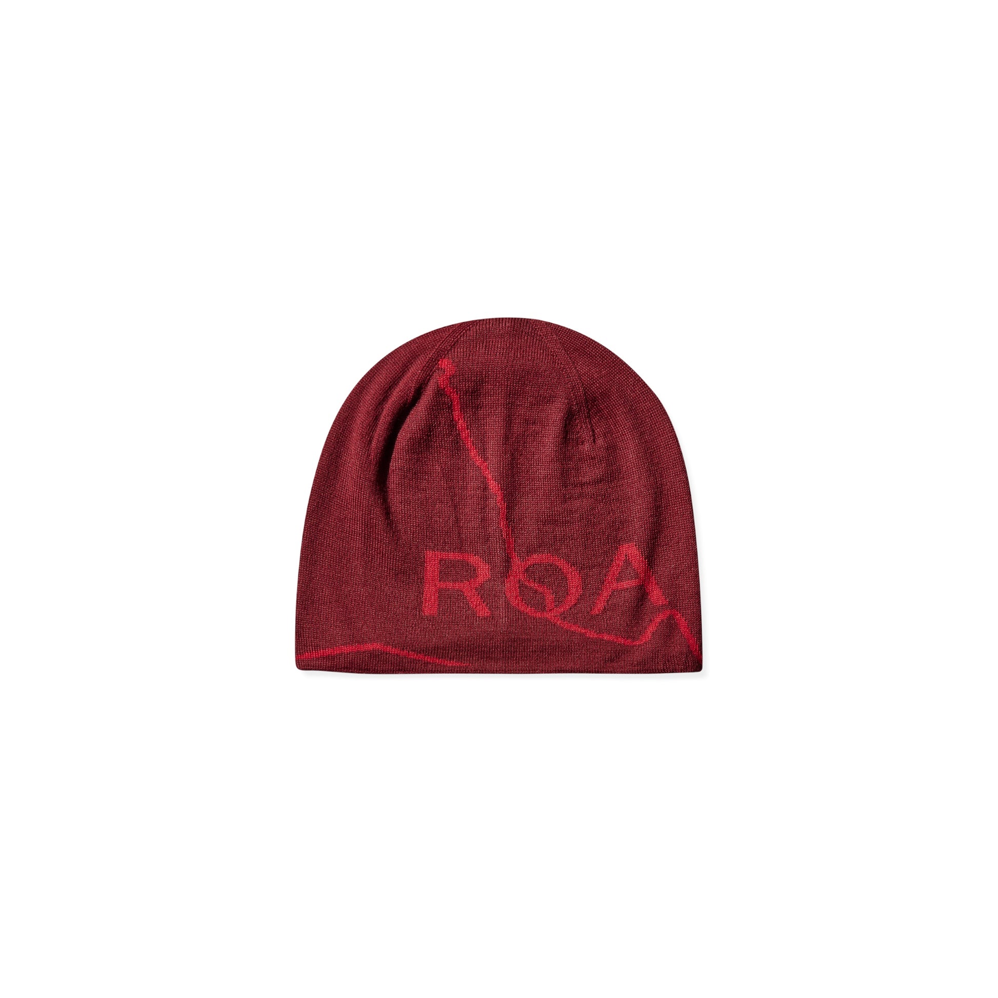 ROA Logo Wool Beanie Red