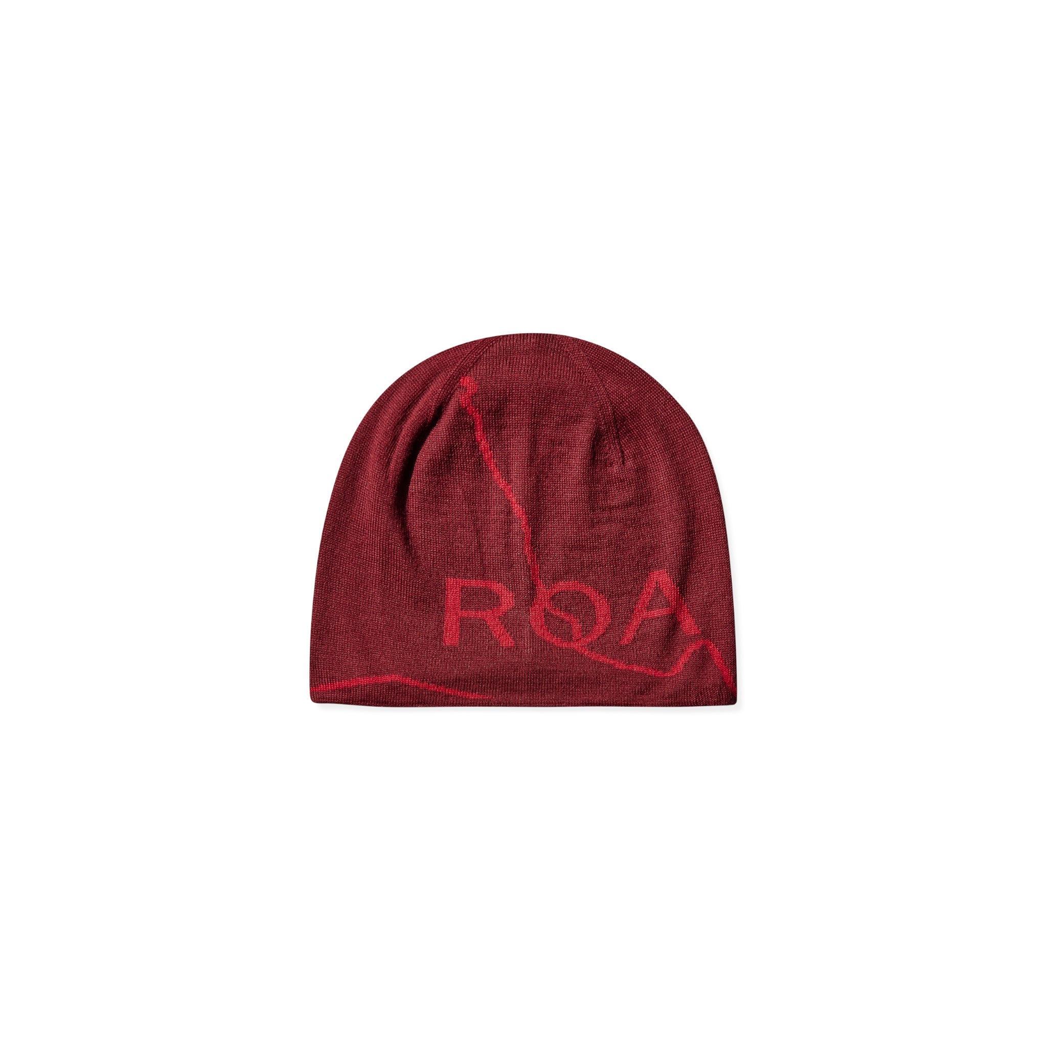 ROA Logo Wool Beanie Red
