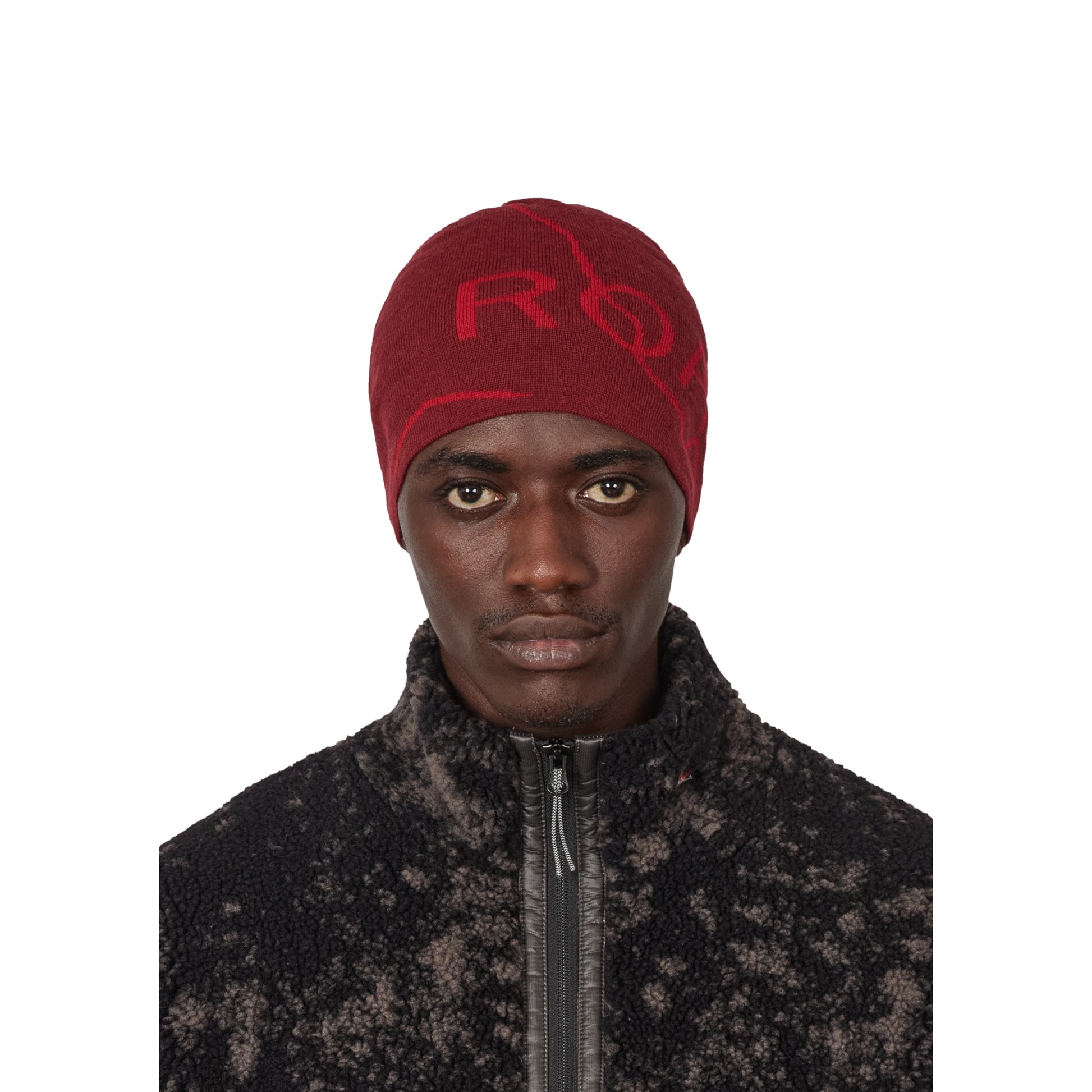 ROA Logo Wool Beanie Red