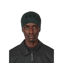 ROA Logo Wool Beanie Dark Green