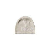 ROA Logo Wool Beanie Off White