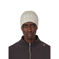 ROA Logo Wool Beanie Off White