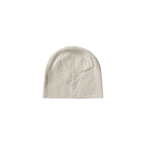 ROA Logo Wool Beanie Off White