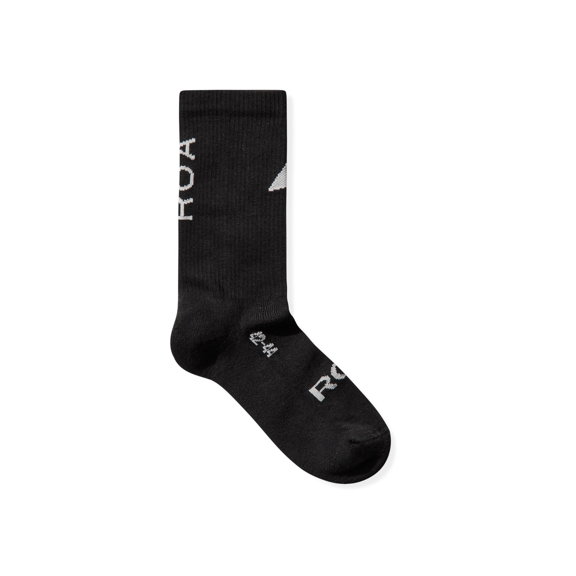 ROA Logo Biofil Socks Black