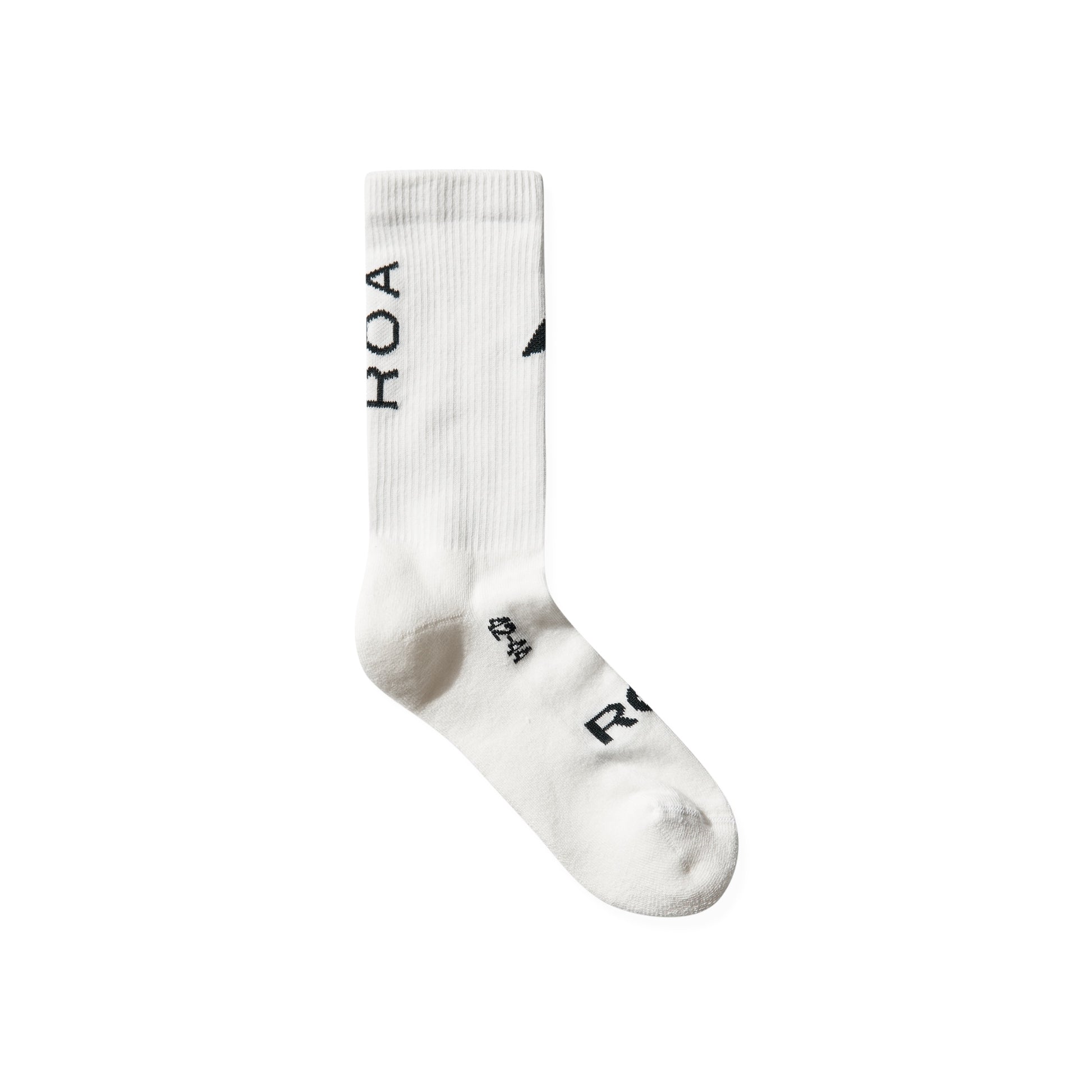 ROA Logo Biofil Socks White