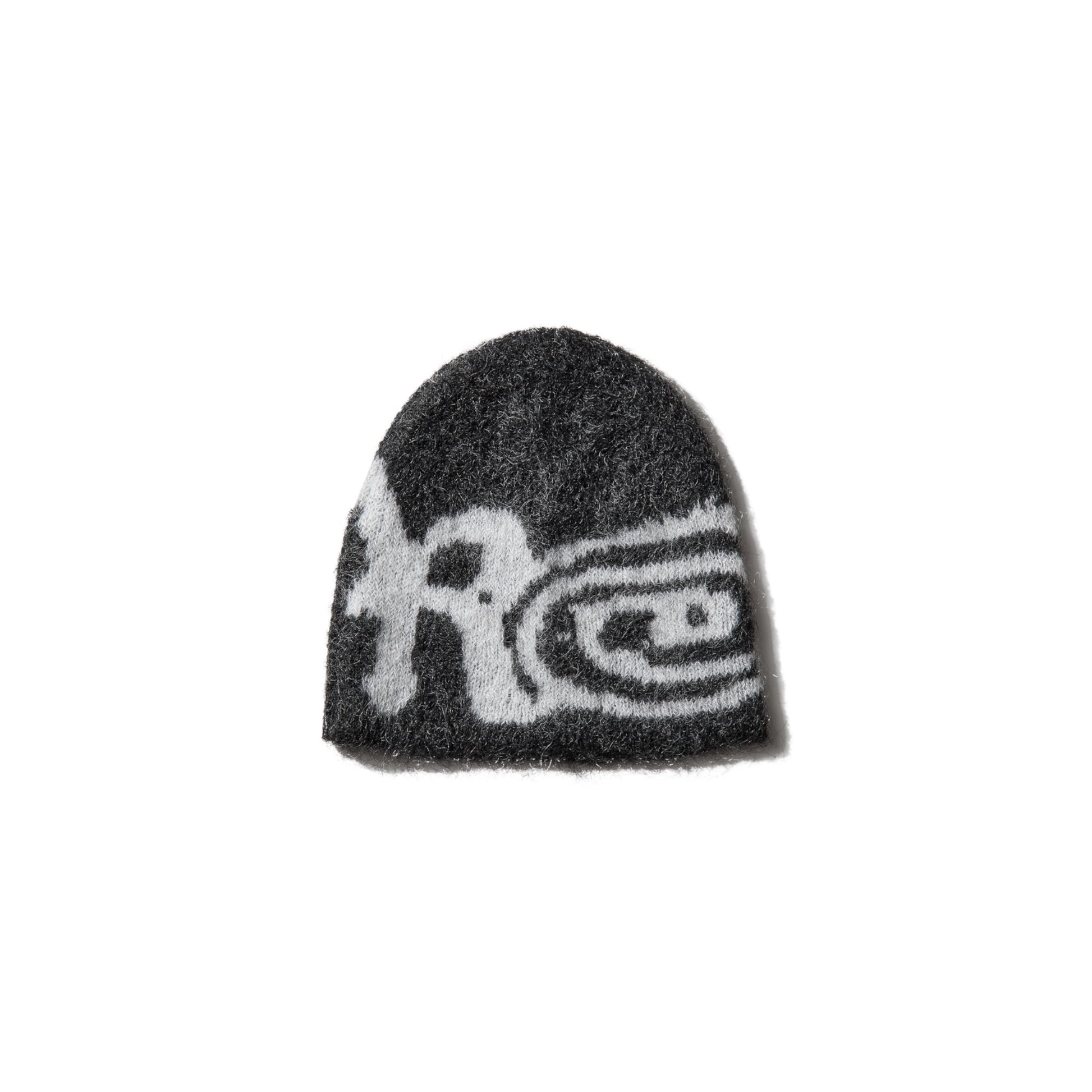 ROA Vortex Mohair Beanie Black