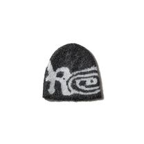 ROA Vortex Mohair Beanie Black