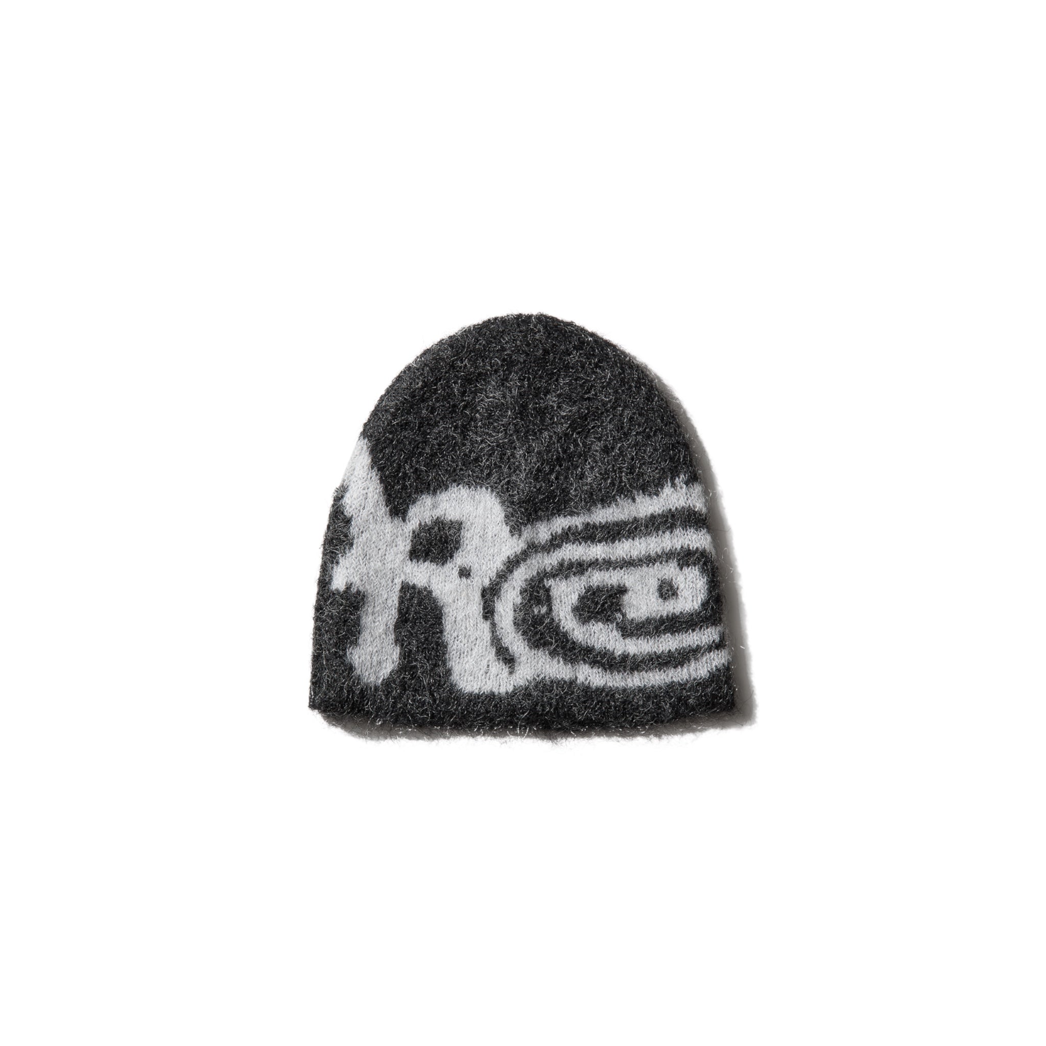 ROA Vortex Mohair Beanie Black