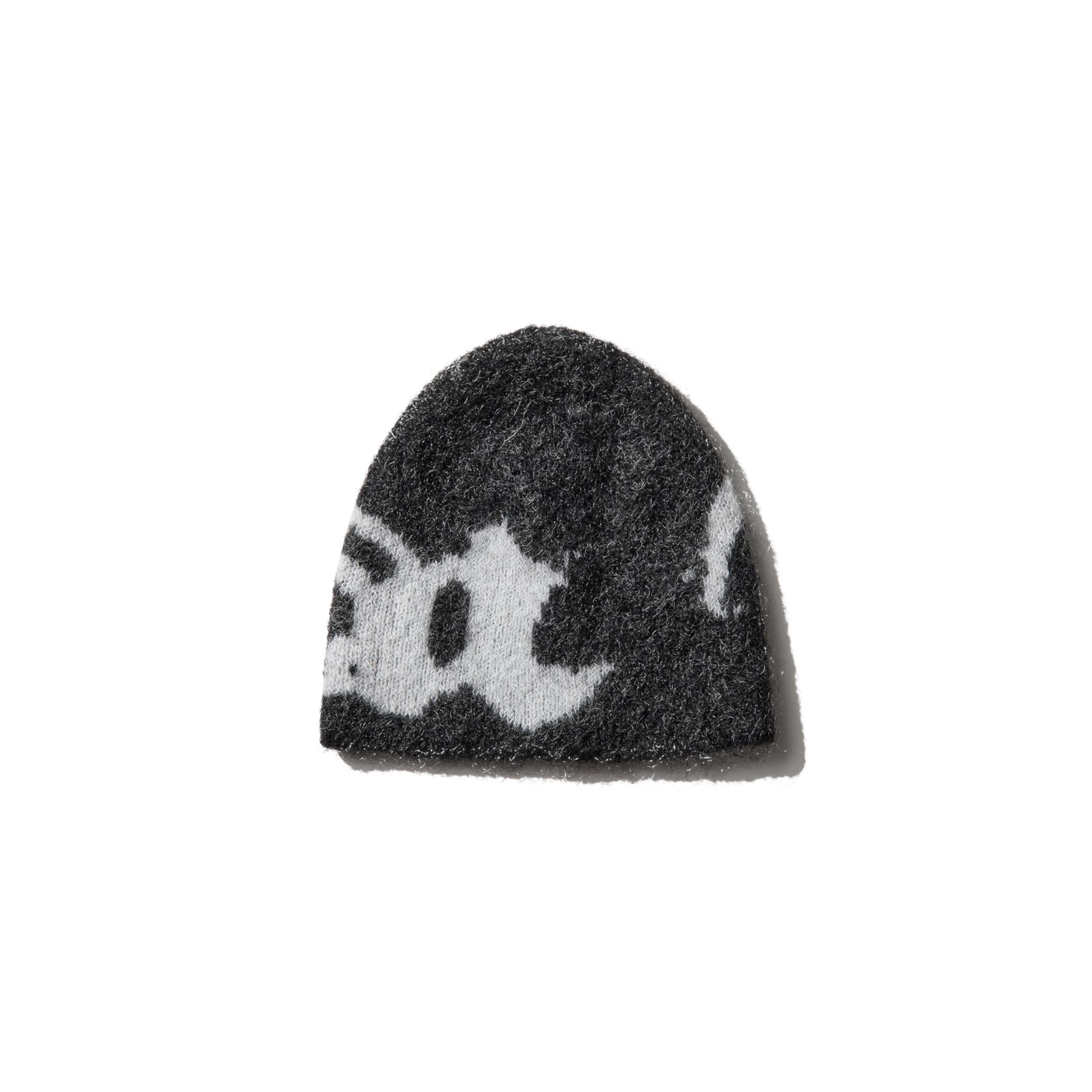 ROA Vortex Mohair Beanie Black