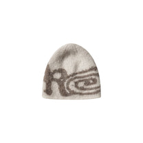 ROA Vortex Mohair Beanie White