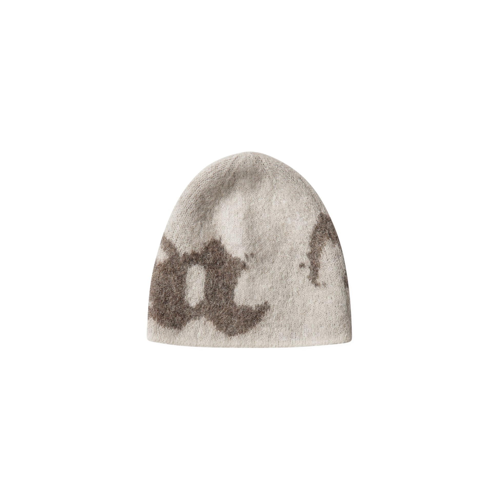 ROA Vortex Mohair Beanie White