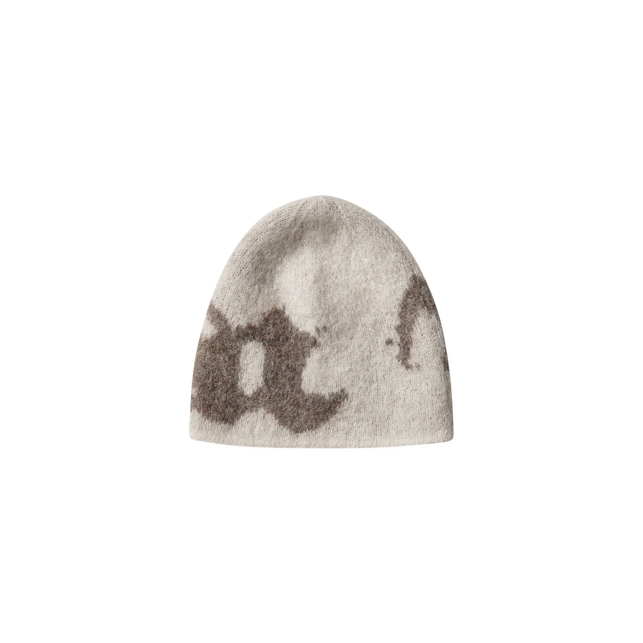 ROA Vortex Mohair Beanie White