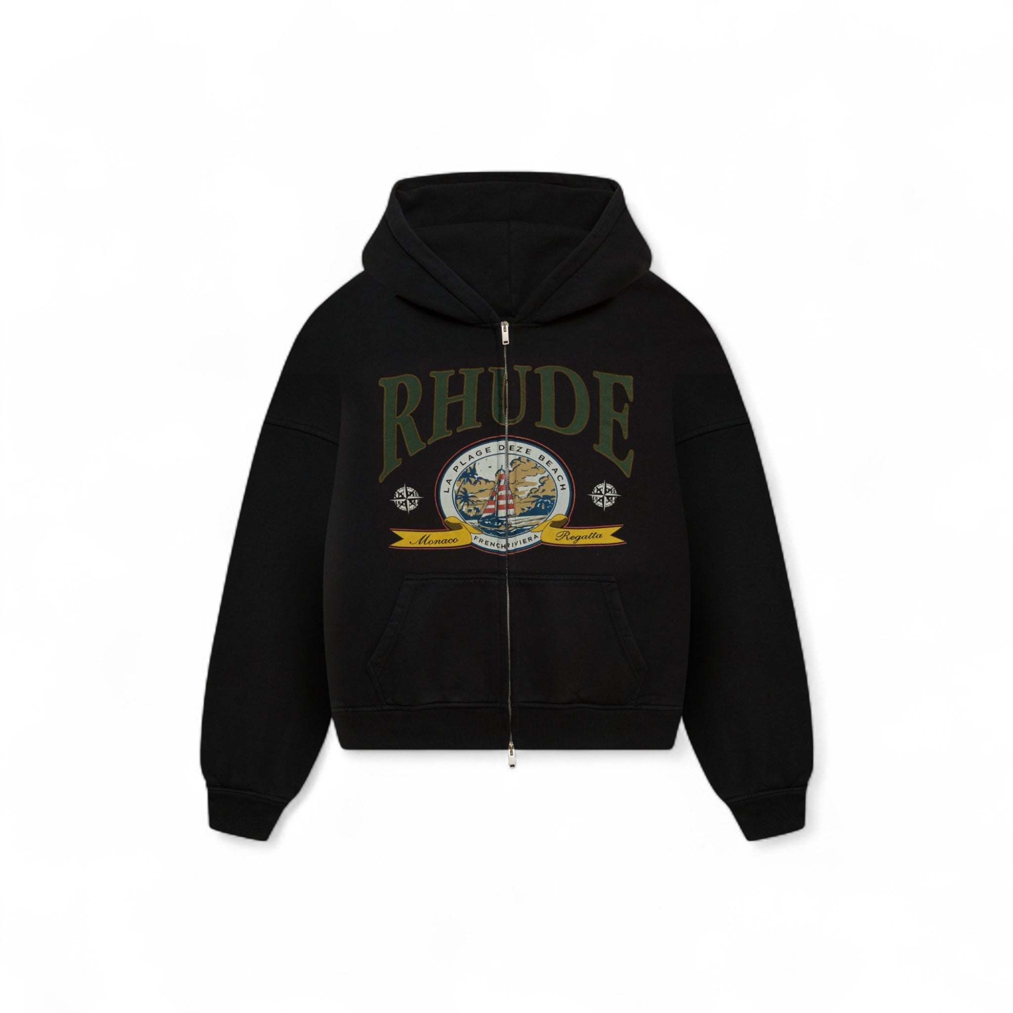 Rhude Monaco Regatta Full-Zip Hoodie
