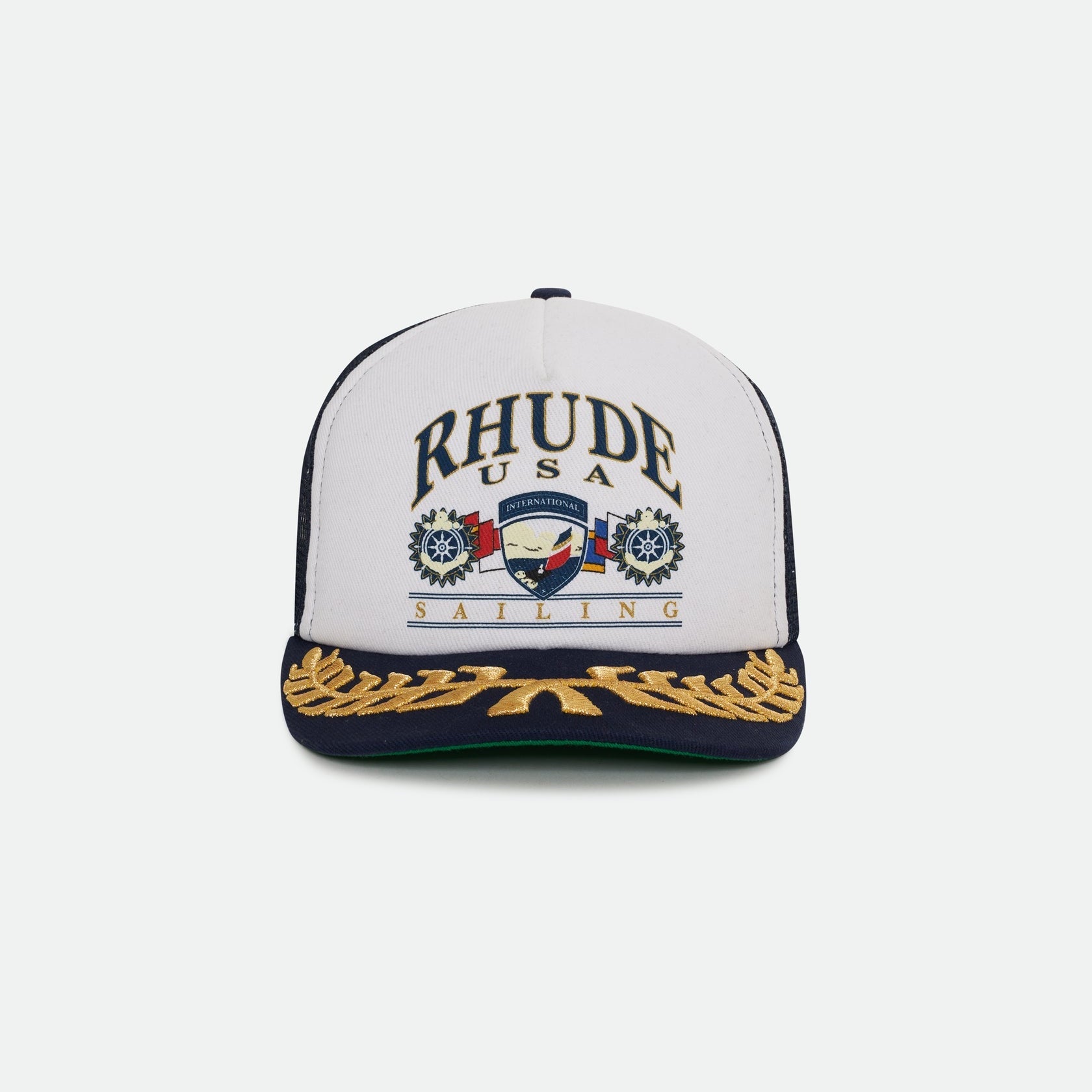 Rhude USA Sailing Icon Trucker Cap