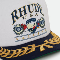 Rhude USA Sailing Icon Trucker Cap