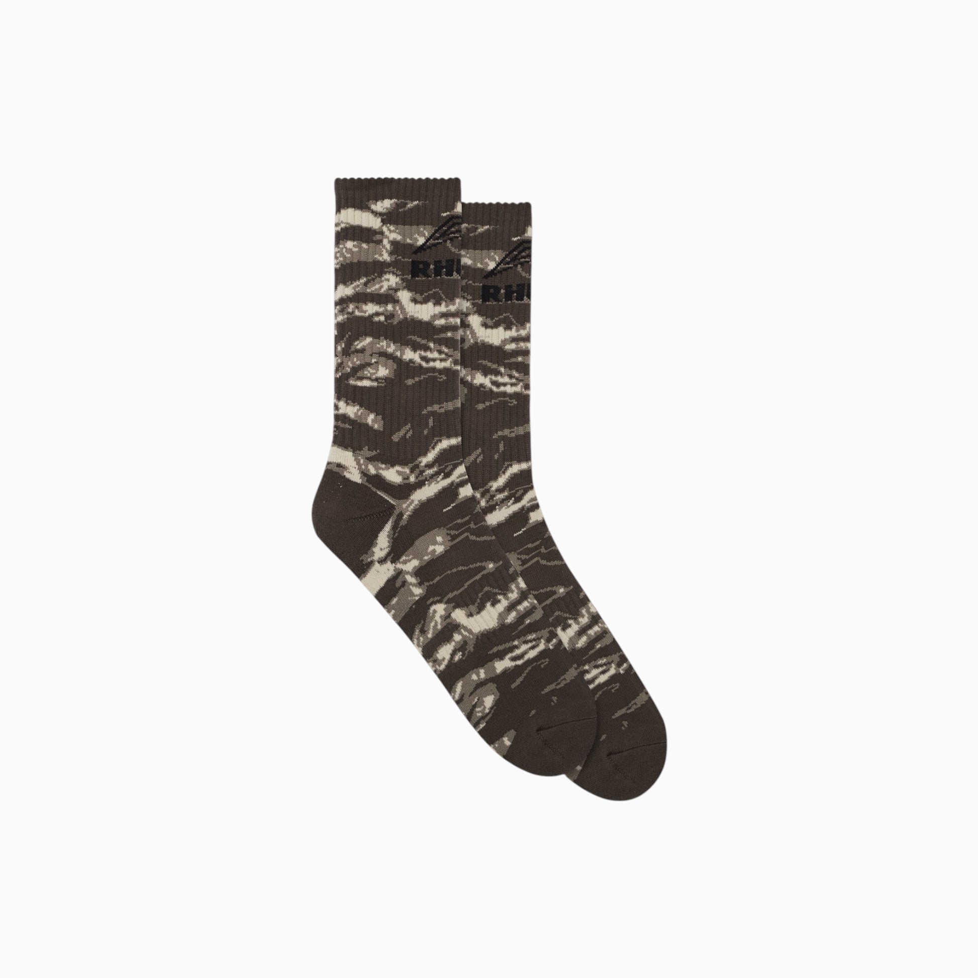Rhude Tiger Camo Footy Socks