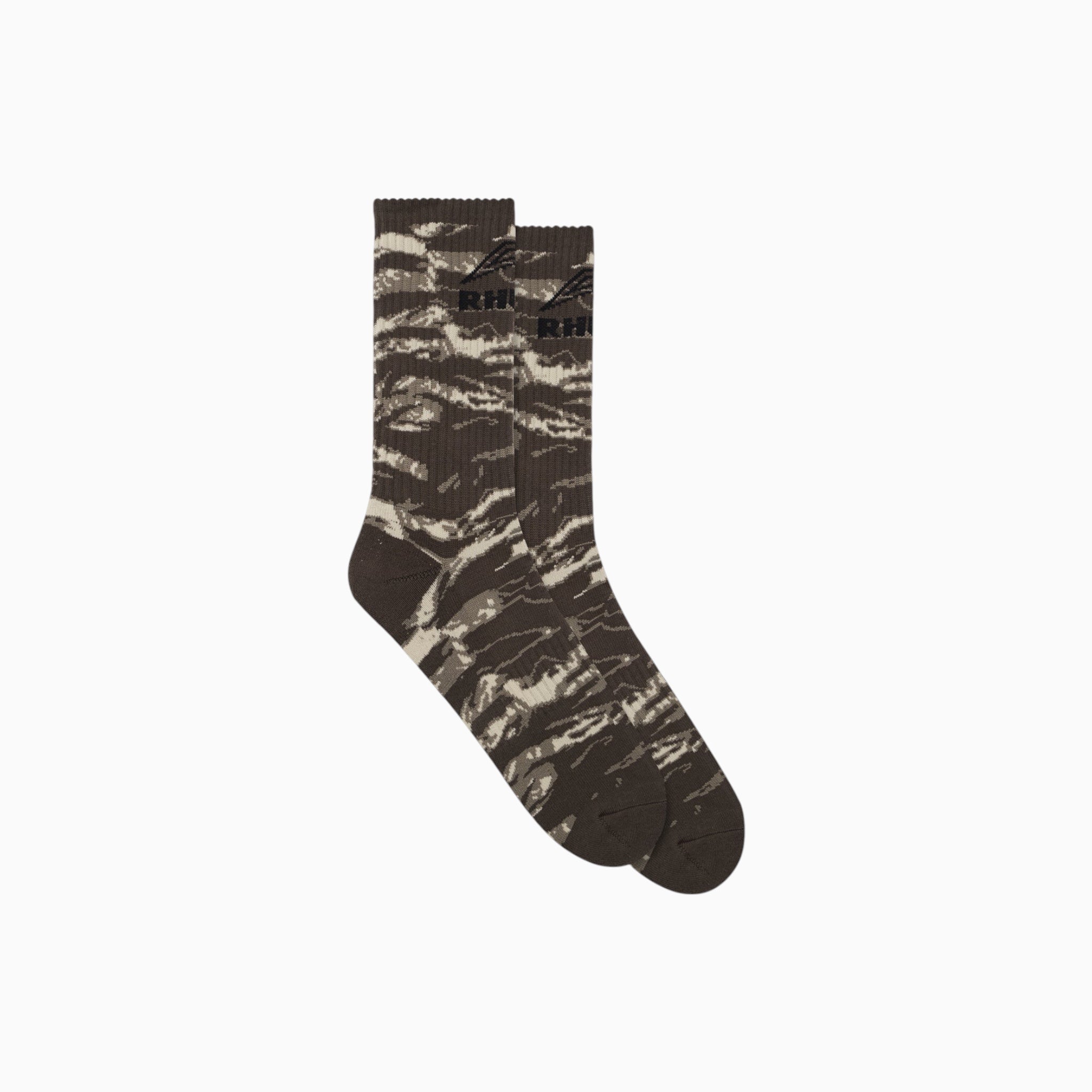 Rhude Tiger Camo Footy Socks