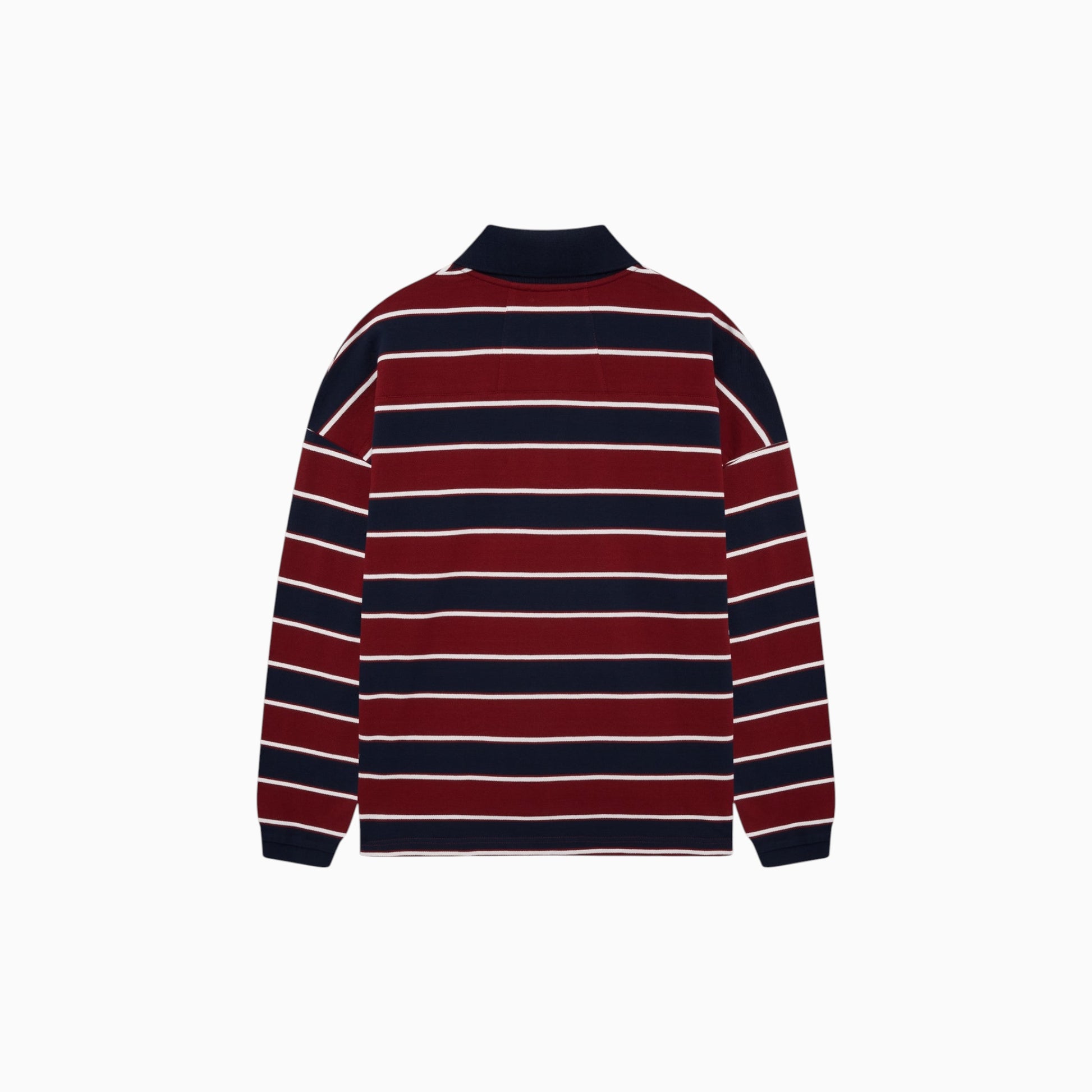 Rhude Fontaine Striped Longsleeve Polo